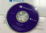 100% Çalışma Microsoft windows 10 Pro anahtar 64 bit DVD OEM Paketi windows 10 profesyonel FPP coa sticker
