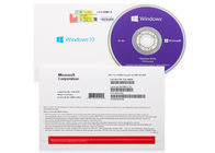 Ömür boyu Garanti Lisans Anahtar Kodu Microsoft Win 10 Pro 64 Bit DVD COA Sticker Almanca Rusça İtalyanca