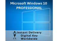 Küresel Aktivasyon Microsoft Windows 10 Pro Key Perakende Lisansı Silver Scratch Yazılımı