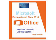 Aktivasyon Windows Professional Plus 2016 Ürün Anahtarı Kartı 64 Bit MS Office DVD