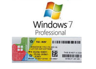 Orijinal Microsoft Windows 7 Lisans Anahtarı Çok Dilli Win 7 Pro Profesyonel COA Lisans Etiket